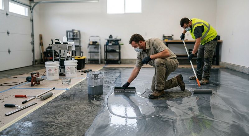 Floor Epoxy Service in Frederick, MD