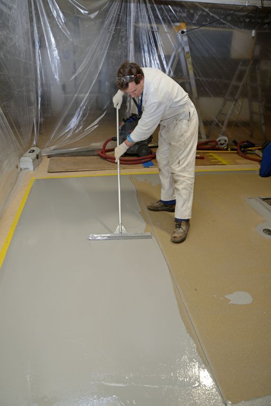 Residential Floor Coating in Raleigh, NC